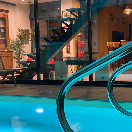 Loft Spa Reims-Fr 250M2 Privatifs, Piscine Interieure Chauffee, Spa Et Parking Ngoại thất bức ảnh